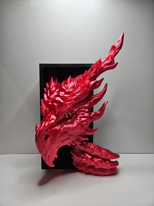 Inferno Dragon book nook