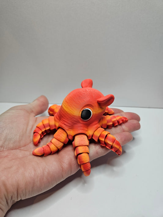 Articulated Octopus – 3D Printed Desk Companion