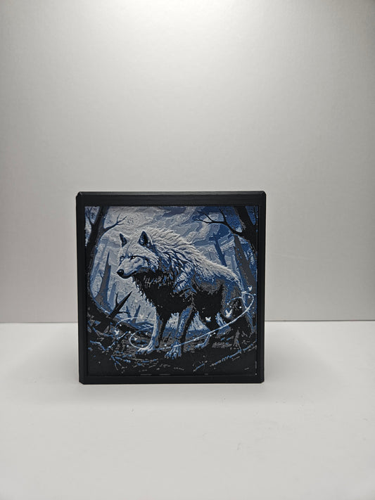 Wolf Commander Deck Box – Magnetic with Card Display