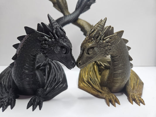 Twin dragon book display