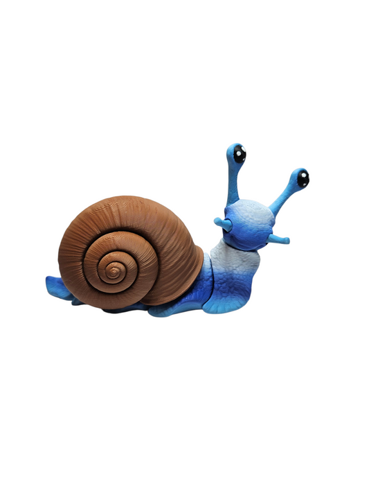 3D Printed Articulated Snail