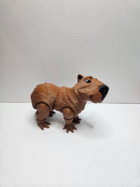 Articulated Capybara – 3D Printed Desk Companion