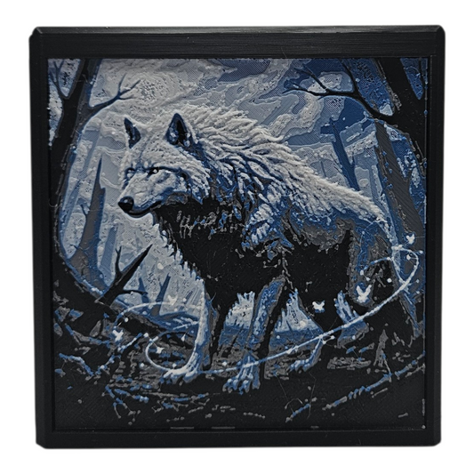 Wolf Commander Deck Box – Magnetic with Card Display