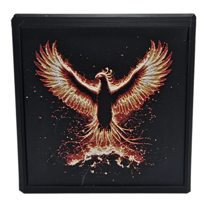 Phoenix Commander Deck Box – Magnetic with Card Display