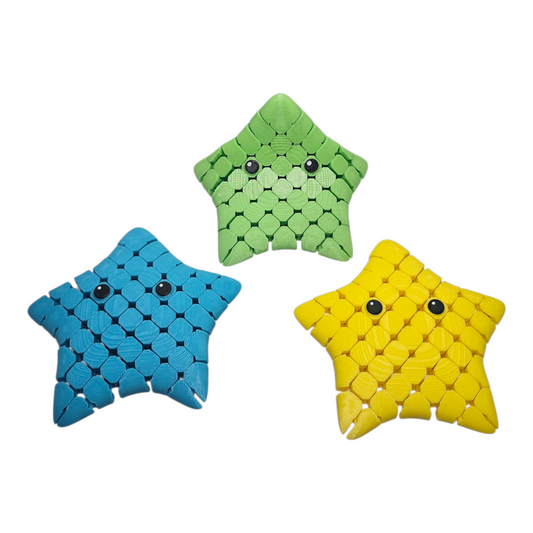 🐟 Flexible 3D Printed Starfish Toy