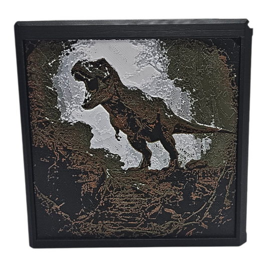 Dinosaur Commander Deck Box – Magnetic with Card Display