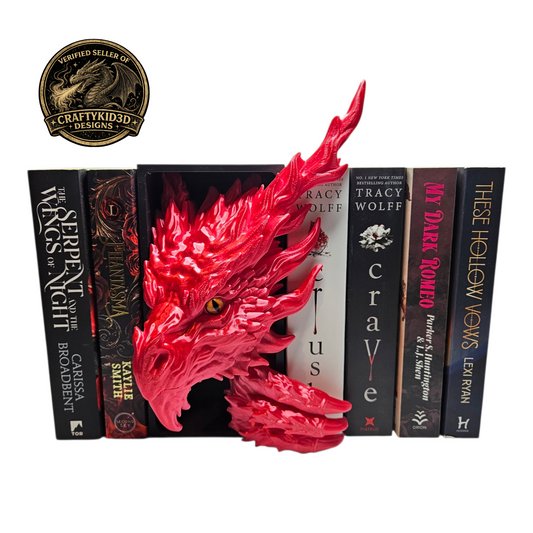 Inferno Dragon book nook